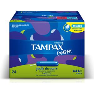 FATER SpA Tampax Compak Super 24 Assorbenti Interni