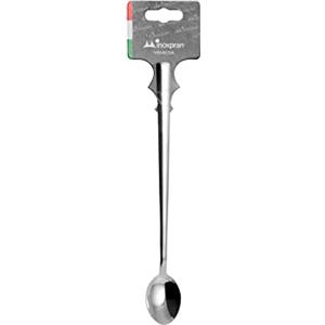 INOXPRAN - Cucchiaio da Bibita VENEZIA, Realizzato in Acciaio Inossidabile, Resistente e Duraturo, Design Elegante e Moderno, 100% Made in Italy, Lavabile in Lavastoviglie