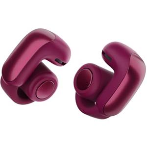 Bose Ultra Open Earbuds Auricolari Open-ear Wireless Bluetooth 5.3 con Lunga Durata della Batteria, Tecnologia OpenAudio, Fino a 48 Ore di Autonomia, Prugna Intenso - Edizione Limitata