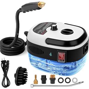 Hombasing Pulitore a Vapore 2500W, 6 Velocità, 3 Testine, 1000ml