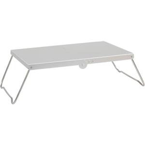 RichVibe Tavolo da campeggio pieghevole ultraleggero in lega di alluminio supporto per stufa a gas portatile per mini piattaforma di cottura all'aperto per escursionismo picnic design antiscivolo