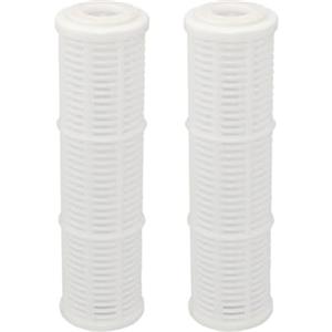 Hattba Set di 2 versatili filtri per l'acqua da 25,4 cm, pre-filtro purificatore d'acqua, filtro lavabile per uso domestico
