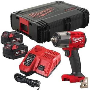 Milwaukee 4933478450 Avvitatore A Impulsi 18 Volt 1/2 5,0Ah Tecnologia Fuel