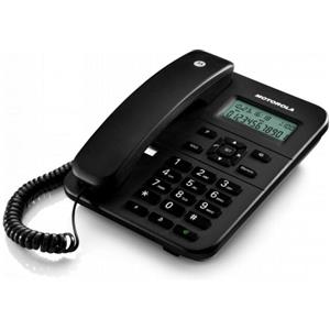 Motorola Telefono fisso Motorola CT202 Nero [107CT202BLACKIT]