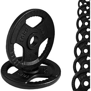 G5 HT SPORT Dischi Ghisa Olimpionici Foro Ø50 mm | da 1,25 a 25 kg | per Palestra, Home Gym, per Manubri e Bilancieri | Attrezzi Pesistica e Sollevamento Pesi (1 x 10 kg)