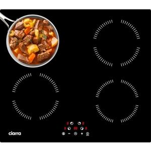 Ciarra Piano Induzione 4 Fuochi 60 cm Limitatore di Potenza 2,8/3,5/6 kW