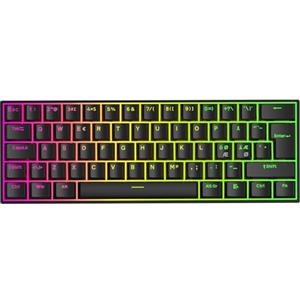 MCHOSE Ace 60 Tastiera Gaming Hall Effect con Rapid Trigger, QWERTY-DE