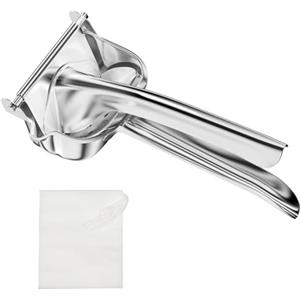 Brysalis Spremiagrumi Manuale, Spremi Limone con Filtro Rimovibile per Lime | Spremifrutta, Spremiagrumi in Acciaio Inox, Spremiagrumi Manuale a Leva, Spremiagrumi Portatile per Limoni, Arance, Melograni
