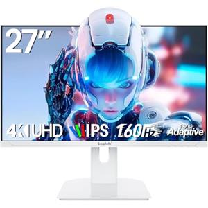 Gawfolk Monitor da gioco da 27 pollici 4K IPS, schermo PC 160Hz UHD 3840 x 2160p, monitor per computer per casa e ufficio, HDMI, DisplayPort