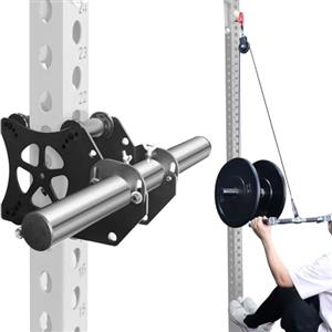 MARLANG Power Rack Attachments for Training Equipment Home Gym and Cable Machine, Smith Machine Attachments for Bench Press Squat Weight Lifting LAT Pulldown Cable Crossover