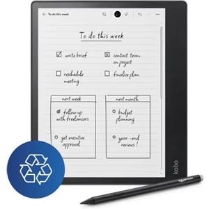 Rakuten Kobo Lettore eBook Rakuten Kobo Elipsa 2E lettore e-book Touch screen 32 GB Wi-Fi Nero [N605-KU-BK-K-BU]