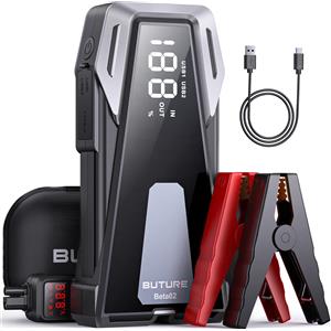 BUTURE Power Bank 2500A Avviatore di emergenza Caricatore portatile Car Booster 12V Dispositivo di avviamento automatico Avviamento batteria per auto di emergenza