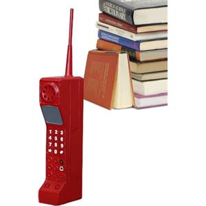FxaumsGxuk Telefono in retrò con antenna e pulsanti 4 x 7 x 32 cm ferro | retrò ornamento cellulare, vecchio stile stilizzato telefoni cellulari puntello per simulazione fotografica