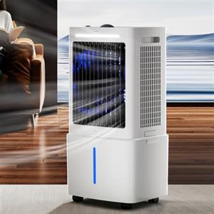 Generic Condizionatore Portatile Senza Tubo, 12L Umidificatore Ambiente, Ventilatore, Raffrescatore d'Aria, 12H Timer Telecomando Ventilatore Aria Fredda, Tre Livelli di velocità