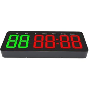 Brrnoo Cronometro LED da 12 Pollici per Palestra con Telecomando per