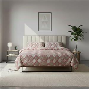 Jenny Sesal Jenny Sesàl Set lenzuola Cotone ISIDE - Set Lenzuola + Federe (Rosa, Matrimoniale)