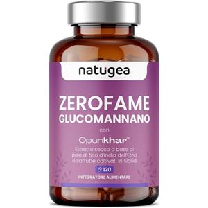 PRODGTAL Srl Natugea glucomannano zerofame 120 compresse - NATUGEA - 989690730