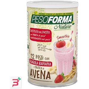 NUTRITION & SANTE' ITALIA SPA PESOFORMA NATURE SMOOTHIE FRAGOLA BANANA POLVERE 420 G