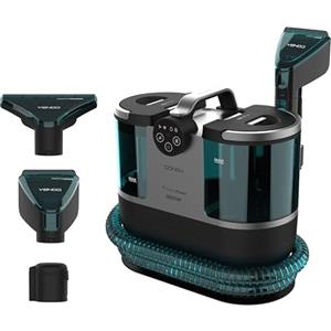 Cecotec Lavatappeti Aspirapolvere con Cavo Conga 7000 Carpet&Spot Clean Steam. Max. 1700 W, Vapore, Serbatoio Acqua Pulita 1600 ml e Acqua Sporca 950 ml, Raggio d'Azione di 9m