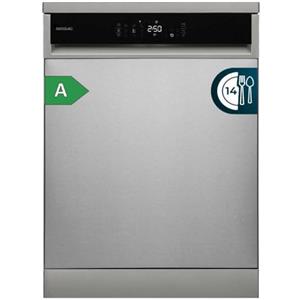 Cecotec Lavastoviglie 60cm Bolero Aguazero 6800 Inox A. 14 Coperti, Basso Consumo, Motore Inverter Plus Duo, 8 Programmi, Lavaggio Automatico, Pulizia a Vapore, Pulizia Interna e Mezza Carica