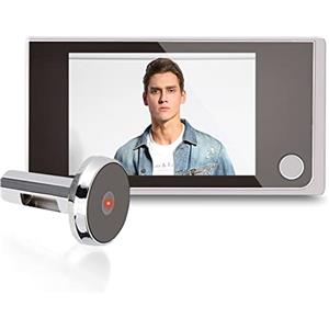 Zerone 3.5 Pollici TFT LCD Digitale Video Campanello Spioncino Macchina Fotografica, Zerone HD Door Security Spioncino Viewer 120 ° Telecamera Grandangolare Home Monitor