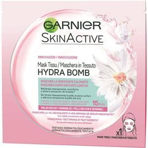 GARNIER - SkinActive Hydra Bomb maschera in tessuto super idratante lenitiva pelli secche e sensibili