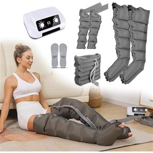 vanenferse Pressoterapia Linfodrenaggio Xl Per Casa (Grigio, XL)