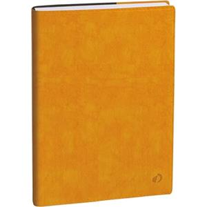 Quo Vadis 1282647Q Diario Scolastico EUROTEXTAGENDA Multilingua Anno 2026-2027 Colore Giallo Zafferano formato 12x17cm giornaliera 12 mesi agosto-luglio carta bianca Roma
