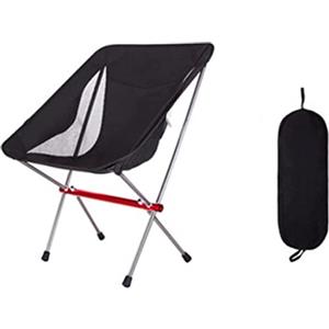 Generic Sedia Pieghevole Portatile Sedia da Campeggio Sedia da Campeggio Pieghevole Ultraleggera Zaino in Spalla Sedia da Escursione Portatile Sgabello per Studenti d'Arte per la Pesca Escursionismo in