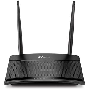 TP-LINK ROUTER TP-LINK TL-MR100 300Mbps WIRELESS N 4G LTE MODEM, 1P LAN, 1P LAN/WAN 2 antenne LTE staccabili esterne TL-MR100 TP-LINK - TL-MR100