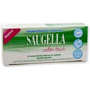 Saugella Cotton Touch Assorbenti Interni Super Promo 16 Pezzi