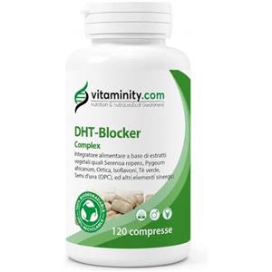 Vitaminity DHT Blocker Integratore anticaduta capelli 120cpr gastroprottete