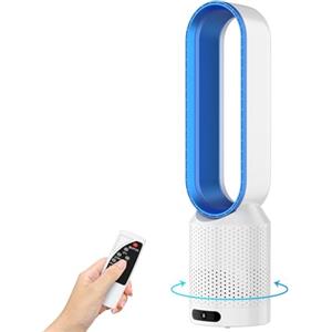 WIWOLER Ventilatore a colonna senza pale 58 cm con telecomando