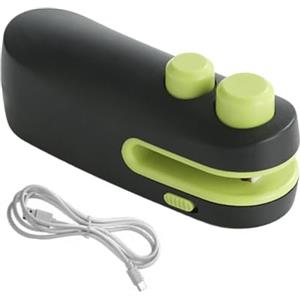 Generico Macchina Per Sigillatura A | Sigillo Da Riscaldamento Da 2 In 1 Sigilllo Da Sigillatore Con Taglierina E Magnete - Sigillante Per Aspirapolvere A Fuoco Portatile Da 2 In 1 Sigillo Da