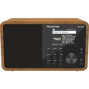 TELESTAR TOP 200 - Radio DAB+/Internet - Legno