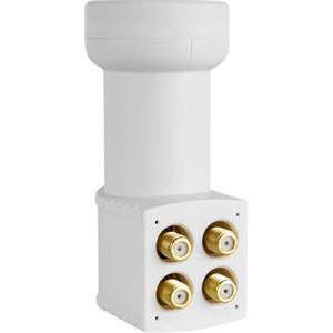 Megasat HD-Profi Quattro LNB - Per multiswitch - Bianco