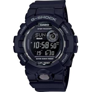 Casio G-SHOCK Orologio, Steptracker/Pedometro, Sensore di movimento, 20 BAR, Nero, Digitale, Uomo, GBD-800-1BER