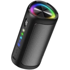 aowoka Cassa Bluetooth 5.4 Potente 20W, Doppio Driver Basso, 20H Autonomia, Casse Bluetooth Portatile con 2 EQ Modalità+Display Digitale, 7 RGB, TF, Accoppiamento TWS, Altoparlante Bluetooth da Esterno Feste