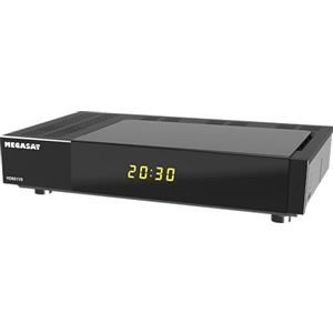 Megasat HD 601 V5 - Ricevitore satellitare HD, HDMI, SCART - Nero | Per tutti i canali in chiaro, lettore multimediale USB, display