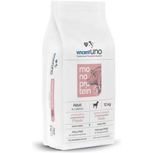Special Crock Pet's Garden Vincent Uno Grain Free Crocchette per Cani Gusto Maiale Mangime Alimento Cibo Secco Completo e Bilanciato Ideale per Cani Adulti Sacco 12 KG Prodotto Italiano
