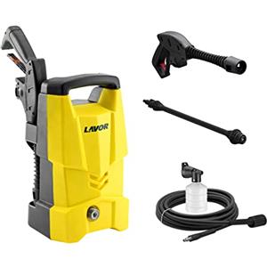 Lavor Idropulitrice One 120 ad Acqua Fredda, Max. 120 bar, Max. 330 litri/ora, 1700 W, Giallo