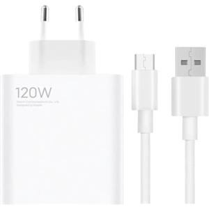 AUTO LABEL. FIRST CLASS DRIVER ACCESSORI Xiaomi Hyper Charging Combo 120 W - Presa caricatore doppio tipo A e USB C | Testa di ricarica per tutti i cellulari | Caricatore universale compatto a ricarica rapida | Colore bianco