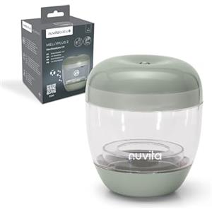 Nuvita 1556 | Sterilizzatore UV portatile MellyPlus per biberon, ciucci e proteggi capezzoli | uccide il 99% dei germi | Senza BPA | Verde salvia