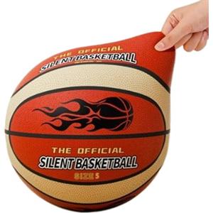 Bagiaope Palla Da Basket Silenziosa | Silent Basketball | Baskets Silenzioso Pallone, Rimbalzo Realistico E Pratica Silenziosa, Palla Da Allenamento Indoor Bambini
