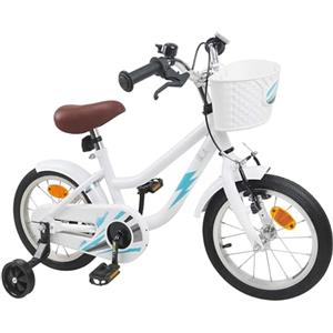 SYDE Bicicletta per bambini da 12 pollici, per 2-4 anni, rosa chiaro