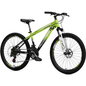 Tecnobike Shop Magik bike MTB Predator 24 Bicicletta Ragazzo 21 Velocità Shimano, Telaio in Alluminio, Forcella Ammortizzata, Freni a Disco, Cerchi in Alluminio, Mountain Bike