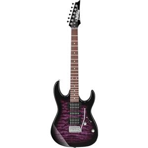 Ibanez GRX - Chitarra elettrica a 6 corde, corpo solido, colore viola trasparente, GRX70QATVT