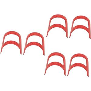 MAGICLULU 6 Pz strumento per lo styling della barba modellatura della barba pettine per prendere in i trimmer abito righello della righello per modellare la maschio