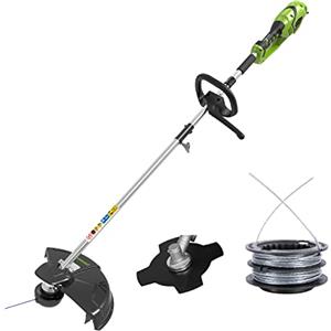 Greenworks Tools Greenworks Tagliabordi e Decespugliatore Elettrico 230V 1200W 40cm, Bobina a Doppio Filo