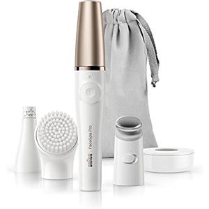 Braun FaceSpa Pro 911 Epilator - 3-in-1 Facial epilating, vitalizing & skin toning system for salon beauty at home